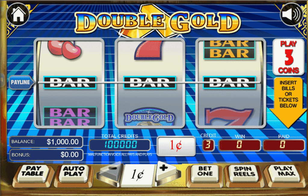 double gold slot game