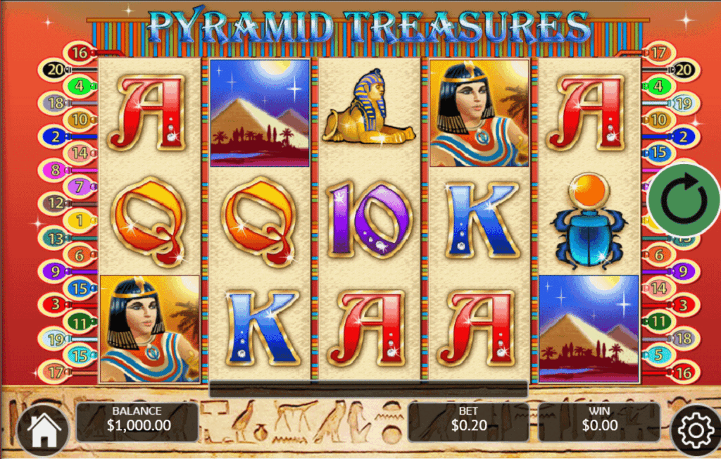 pyramid treasures